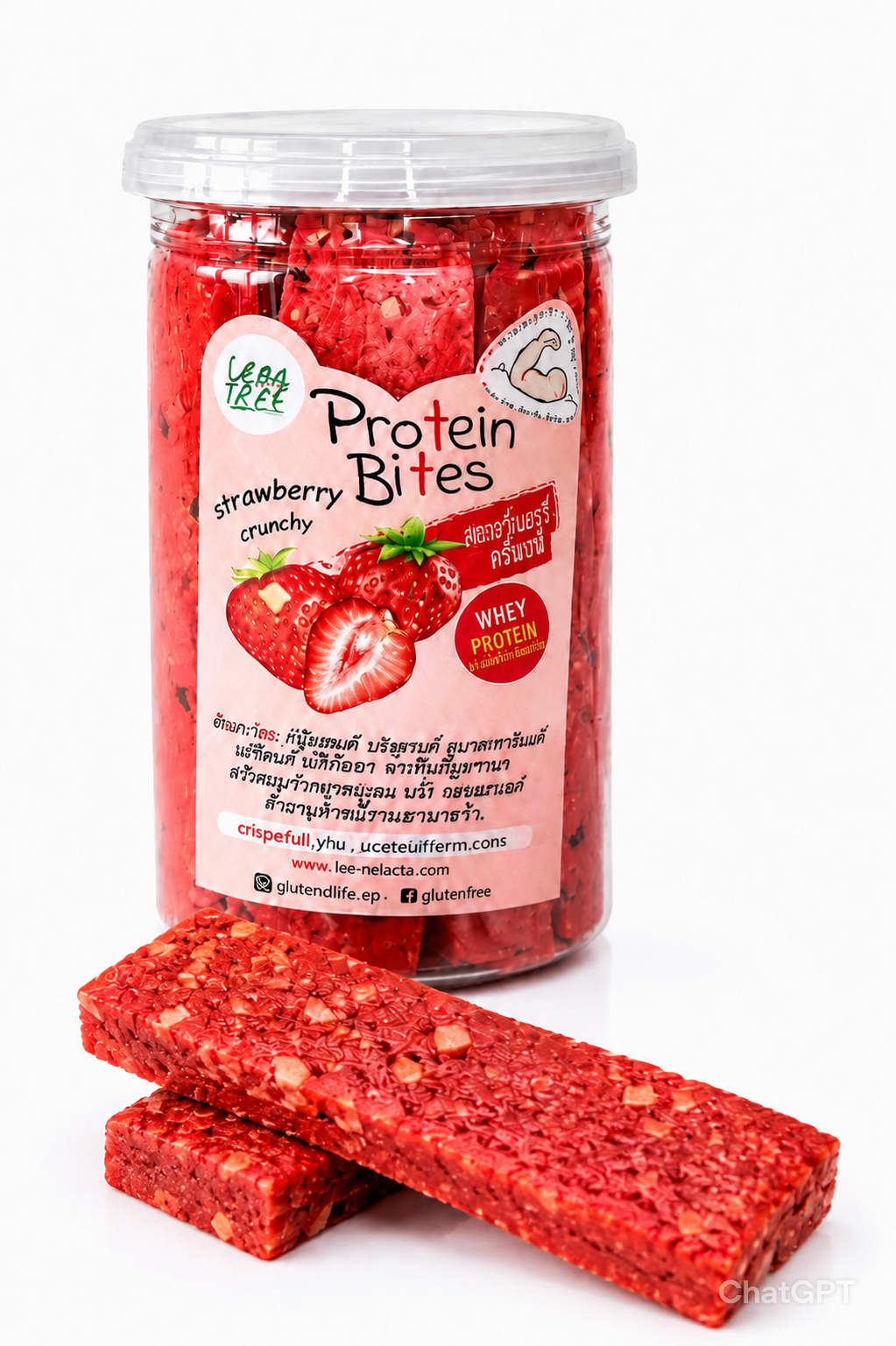 Leanlife Protein Bites Strawberry Keto friendly Dairy Free